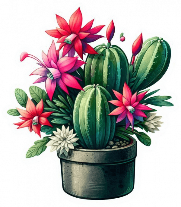 Cactus de Navidad 03