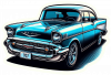 Chevrolet Bel Air 1957 02