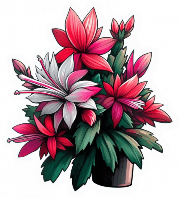 Cactus de Navidad 01