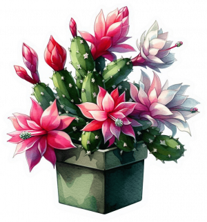 9706-Cactus de Navidad 06 Cactus de Navidad 06