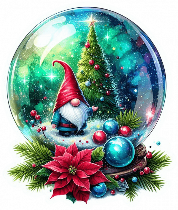 Bolas de Cristal y Ponsettias 11