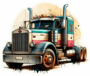 9915-Peterbilt 281-351 1954 03 Peterbilt 281-351 1954 03