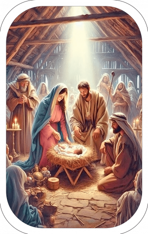 Tarjeticas Familia Santa