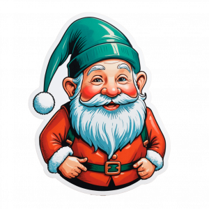 Cara De Gnomo De Navidad