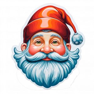 Cara De Gnomo De Navidad