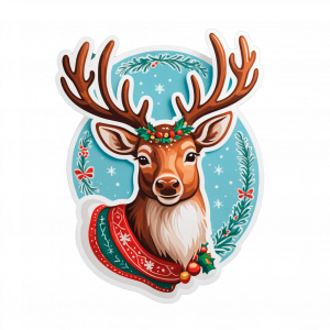 Cara De Reno De Navidad