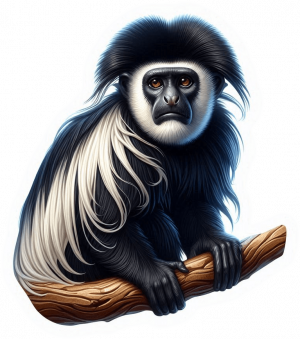 Colobo (Colobus) 01