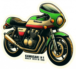 Kawasaki H1 Mach III 1969 02