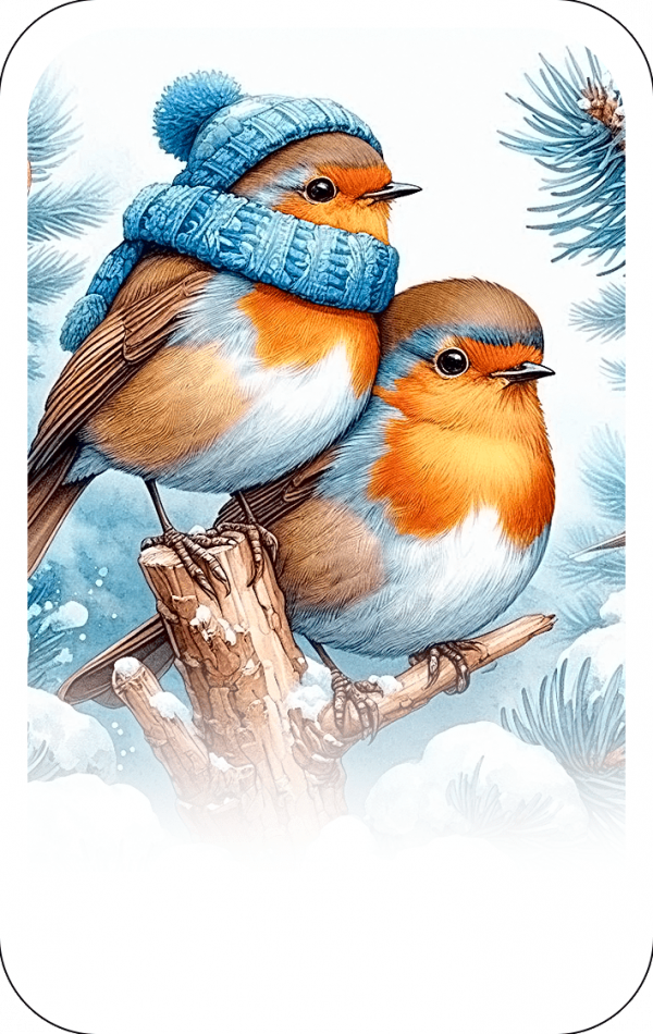 10662 Robin con frio 01-min Robín Con Frio