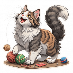 Bosque de Noruega  Jugando  (2)