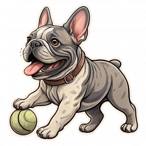 Buldog Frances  Jugando (2)