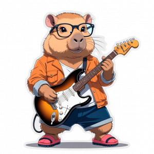 Capibara Rockero