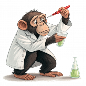 Chimpance Cientifico 01