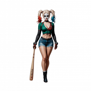Harley Quinn Accion 07