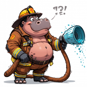 Hipopotamo Bombero