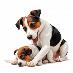 Jack Russell y Cachorro (1)