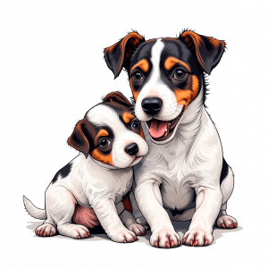 Jack Russell y Cachorro (2)
