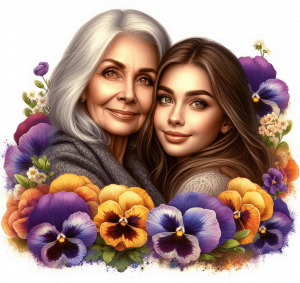 11423 Madre e Hija con Pensamientos 02-min Madre e Hija con Pensamientos 02