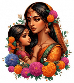 11441 Madre Indu e hija 03-min Madre Indu e hija 03