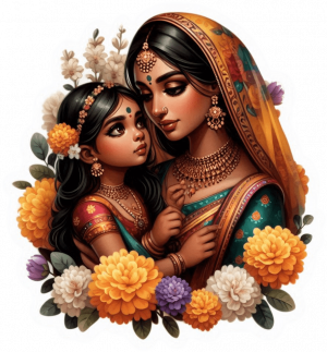 11442 Madre Indu e hija 04-min Madre Indu e hija 04