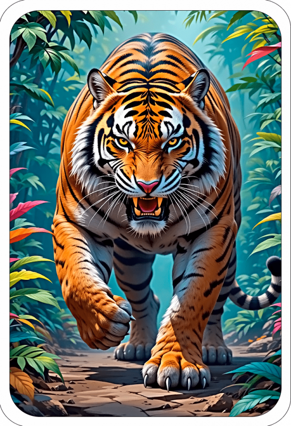 Tigre de Bengala Ataque