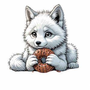 Zorrita Blanca con Donna