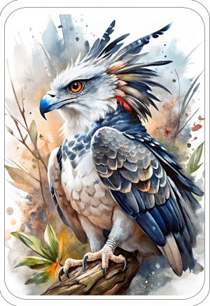 Aguila harp¡a Ave de Rapina (2)