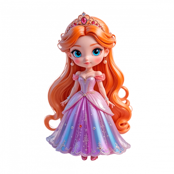 Princesa Aurora Muñequita 3D