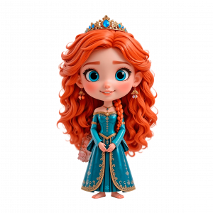 Princesa Mérida 3D