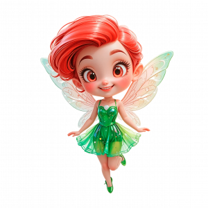Tinker Bell Muñequita 3D