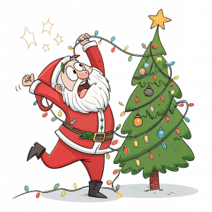 Santa Claus Enredado