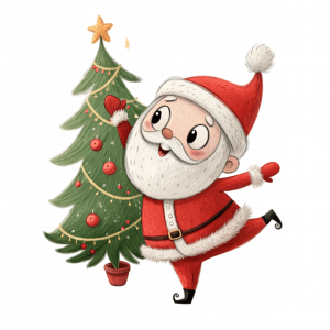Santa Claus Feliz