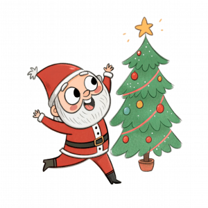 Santa Claus Feliz