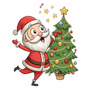 Santa Claus Feliz