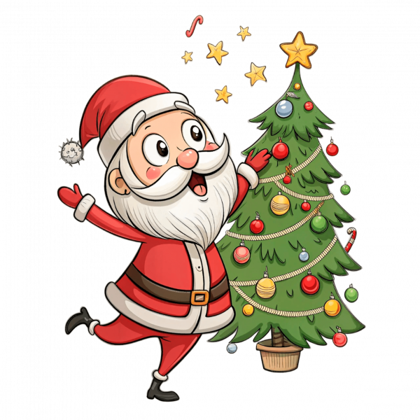 Santa Claus Feliz