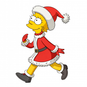 Lisa Simpson Y La Navidad
