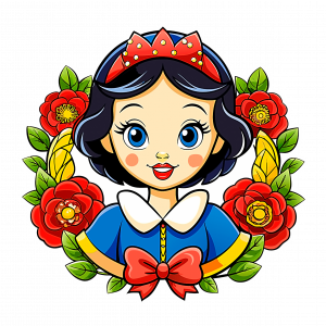 Blanca Nieves Corona En Flor