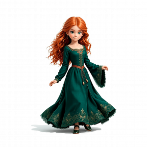 Princesa Mérida Muñequita