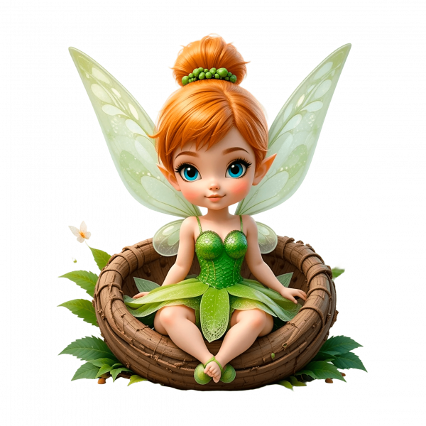 12353 Tinkerbell Muñequita 3D 02-min Tinker Bell Muñequita 3D