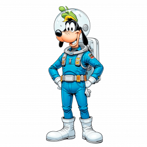 Goofy Cosmonauta