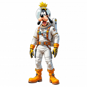 Goofy Cosmonauta