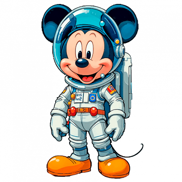 Mickey Mouse Astronauta