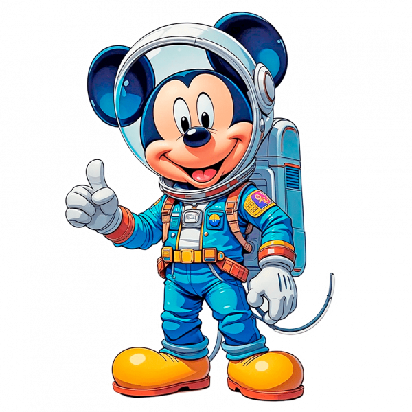 Mickey Mouse Astronauta