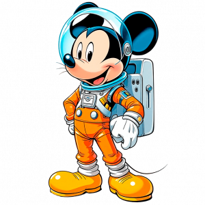 Mickey Mouse Astronauta