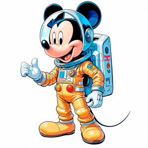 Mickey Mouse Astronauta