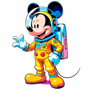 Mickey Mouse Astronauta
