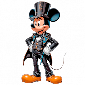 Mickey Mouse Con Frak