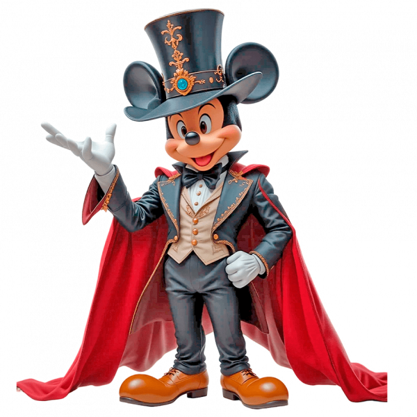 12528 Mickey Mouse con Frak 03-min Mickey Mouse Con Frak