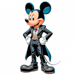 Mickey Mouse Con Frak