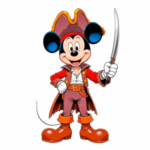 Mickey Mouse Pirata